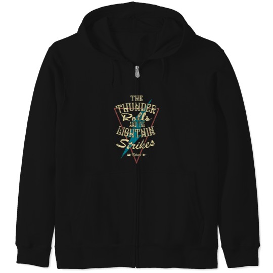 Discover The Thunder Rolls Zip Hoodies