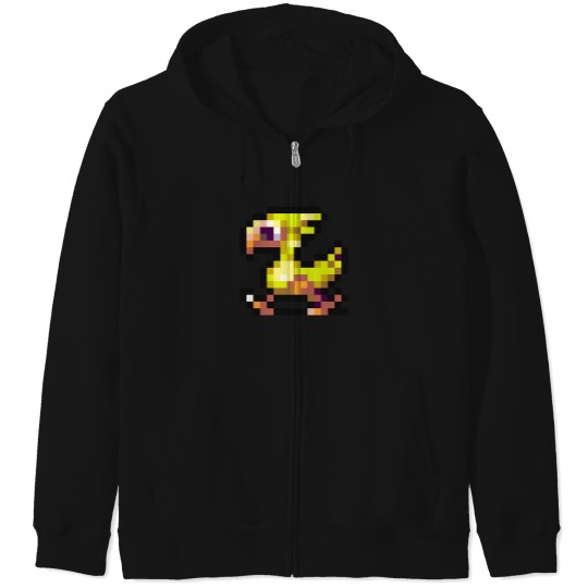 Discover 8-Bit Chocobo 307 Zip Hoodies
