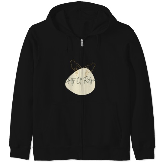 Discover Unity Of Religion  Premium Zip Hoodies
