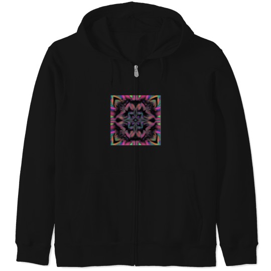 Discover 2-Optical Illusion 3695 Zip Hoodies