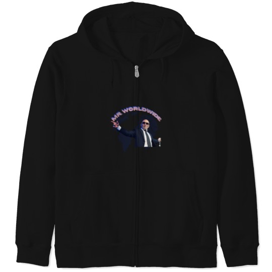 Discover Pitbull aka Mr Worldwide Zip Hoodies