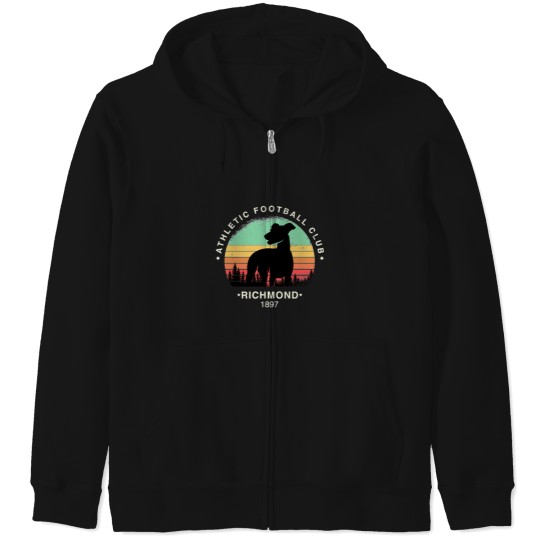 Discover Athetic foodball club Zip Hoodies