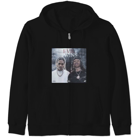 Discover evil king von twins Zip Hoodies