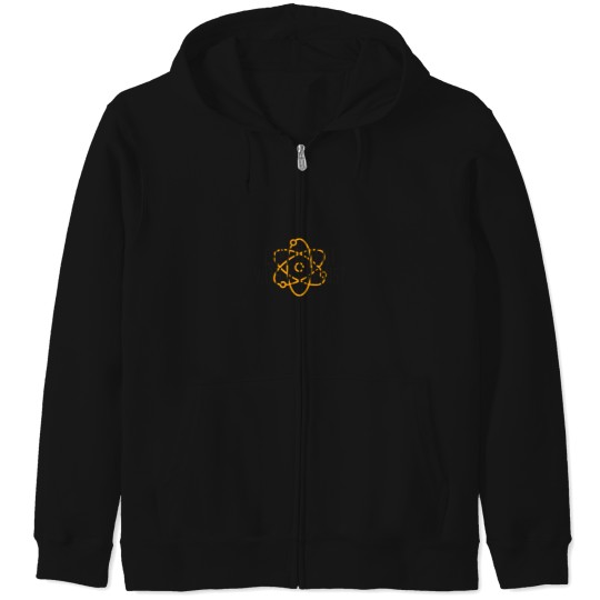 Discover experiment with a chemist 1 Zip Hoodies