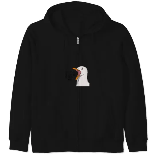 Discover angry australian birds seagull 1 Zip Hoodies