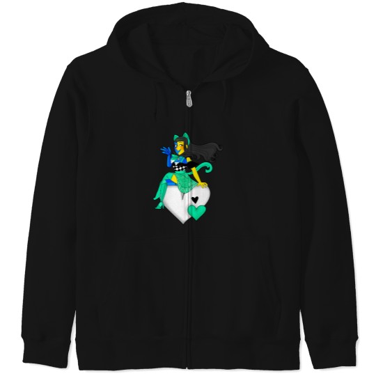 Discover Checkerboard Cheshire ENA Zip Hoodies