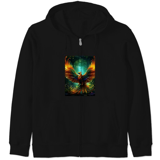 Discover legendary phoenix Graphic T-Shirt Zip Hoodies