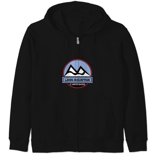 Discover Loon Mountain New Hampshire Zip Hoodies