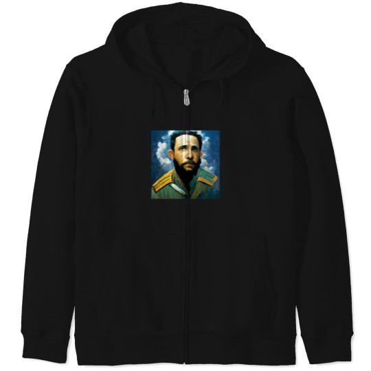Discover Fidel Castro 747 Zip Hoodies