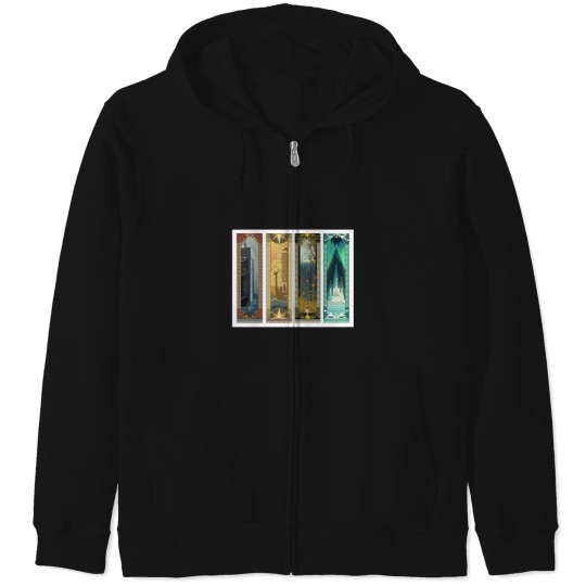 Discover Seasons of Arendelle Classic T-Shirt Zip Hoodies