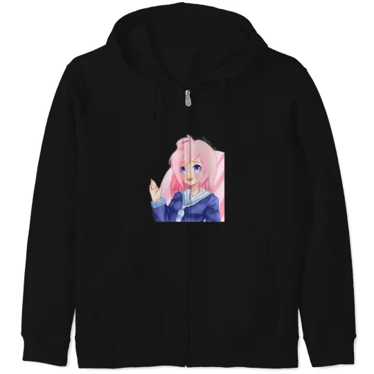Discover Ldshadowlady drawing Zip Hoodies