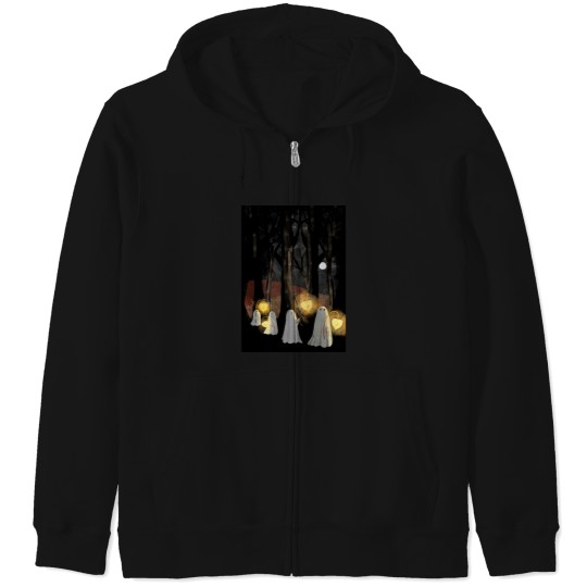 Discover Ghost Parade Active T-Shirt Zip Hoodies