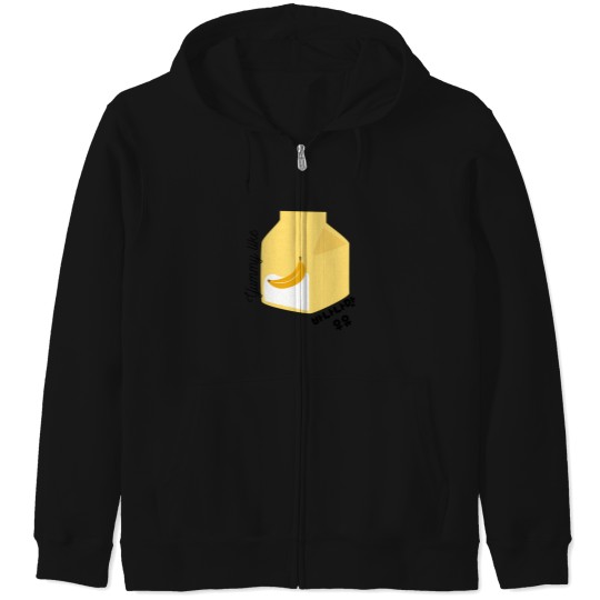 Discover Yummy Like Banana Flavored Milk - Korean 226 Zip Hoodies