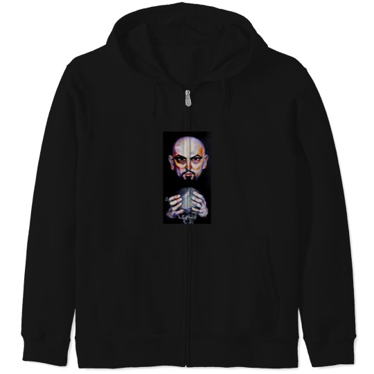 Discover Anton Szandor Lavey 787 Zip Hoodies