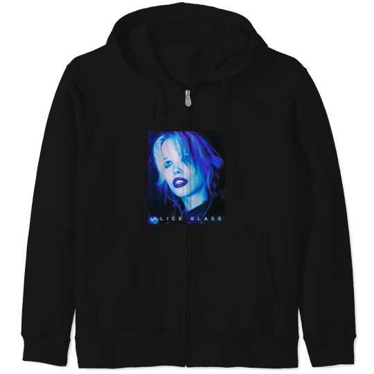 Discover Alice Glass Zip Hoodies