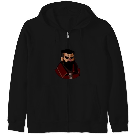 Discover Ancestor Bust Zip Hoodies