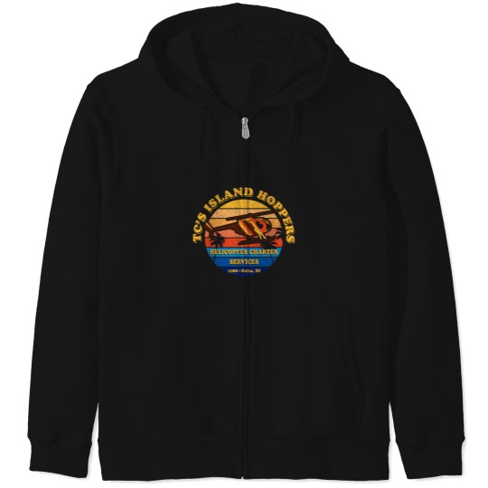 Discover Tcs Island Hoppers Magnum Pi Worn Zip Hoodies
