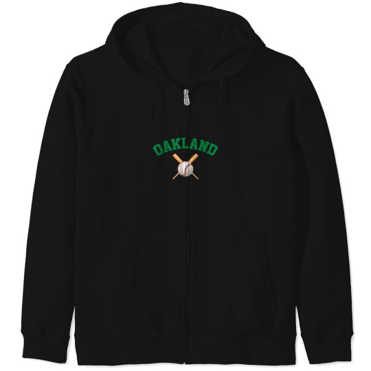 Discover Oakland Baseball Zip Hoodies