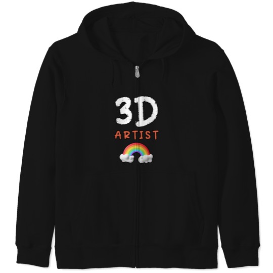 Discover 3D Artist - 3D Designer Active 3D Artist - 3D Designer Active Zip Hoodies