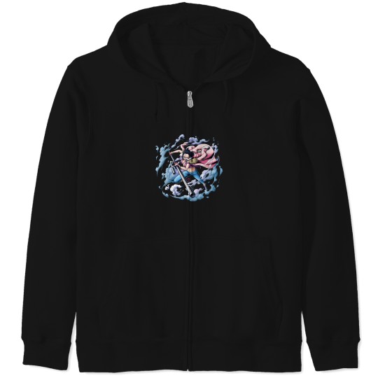 Discover Tashigi One Piece 833 Zip Hoodies