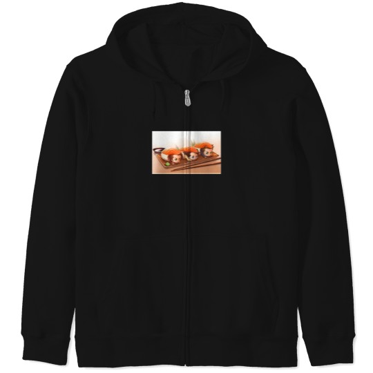 Discover Team Free will Sushis Zip Hoodies