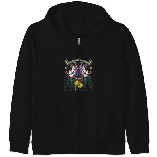 Discover Mindless Self Indulgence band Zip Hoodies