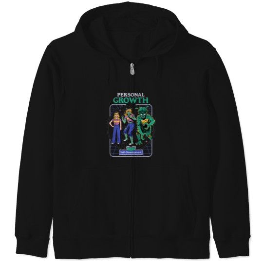 Discover Personal Growth Zip Hoodies