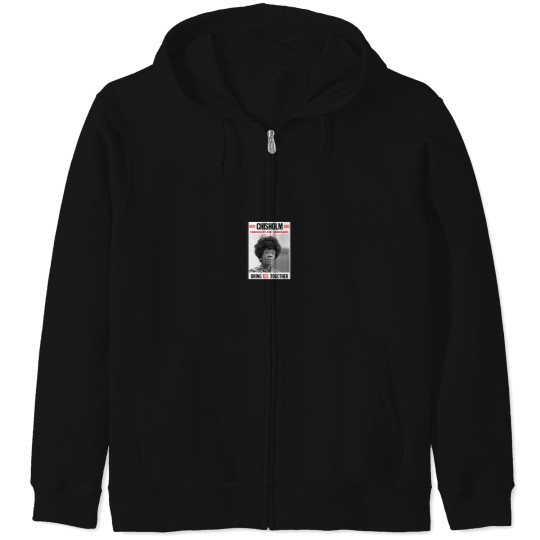 Discover Vintage Campaign Poster UNBOUGHT UNBOSSED Shirle Zip Hoodies