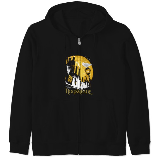 Discover Visit Hogsmeade (Yellow) Zip Hoodies