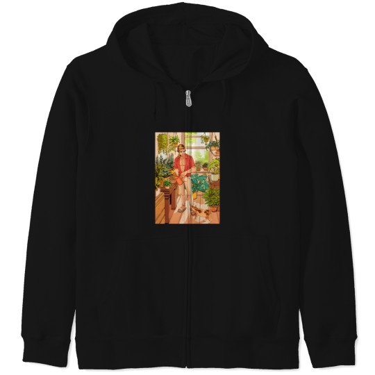 Discover Good Afternoon Zip Hoodies
