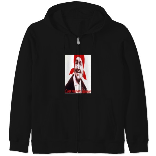 Discover Retro Faldin Akmanov Dnem Rojya Komsomol Vintage Poster Zip Hoodies