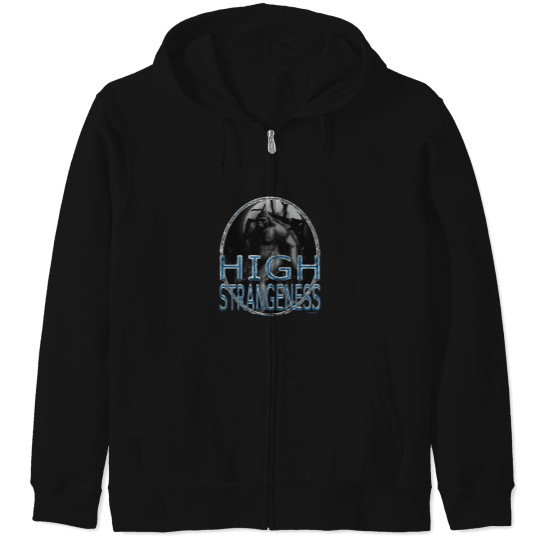 Discover HIGH STRANGENESS Bigfoott Zip Hoodies