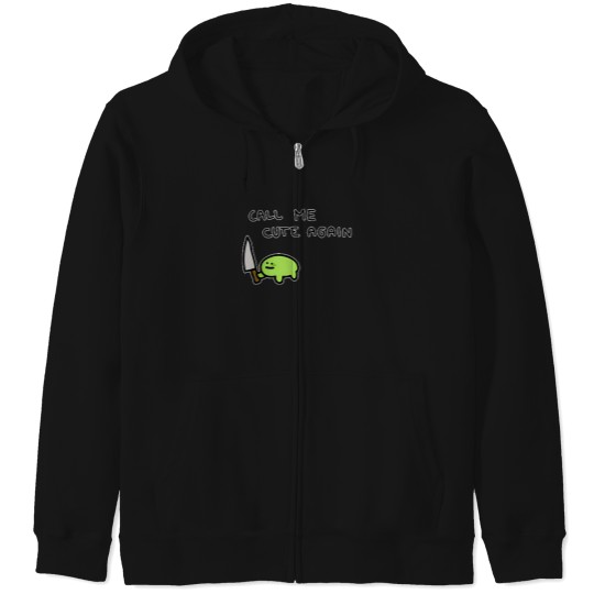 Discover Call-Me-Cute-Again Tee Zip Hoodies