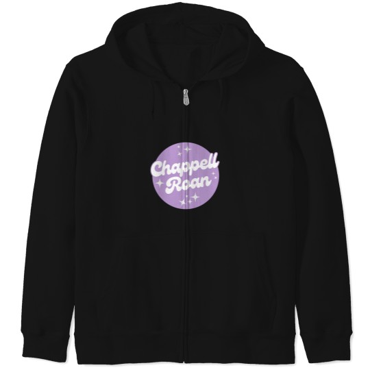 Discover Chappell Roan Sticker Purple Zip Hoodies
