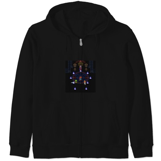 Discover Chrono Trigger - Magus Fight Zip Hoodies