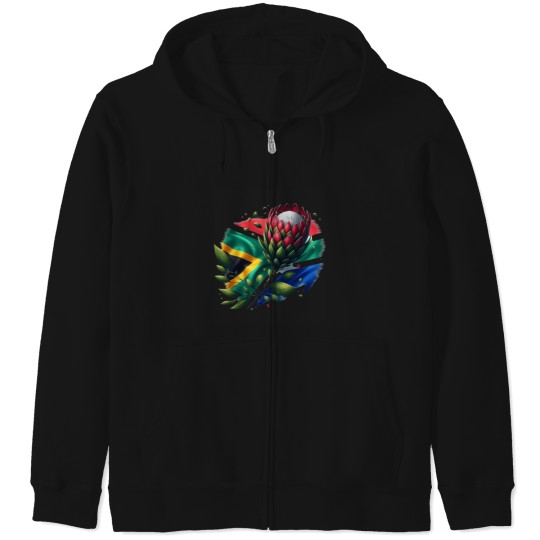Discover South African Pride Zip Hoodies