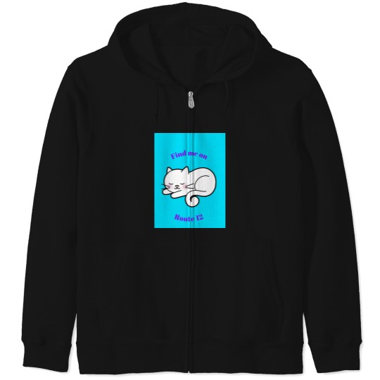 Discover Lazy Sn Lax Cat Zip Hoodies
