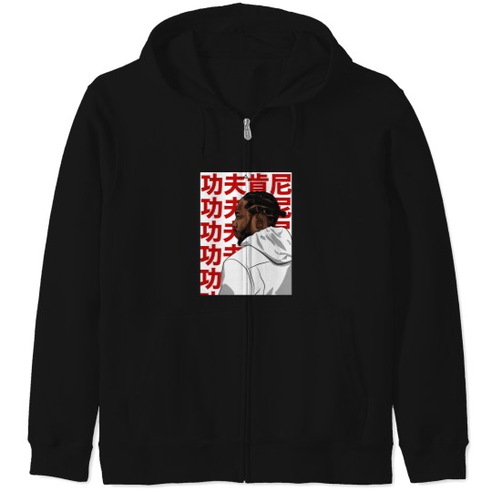 Discover KENDRICK LAMAR (KUNG FU KENNY) Zip Hoodies