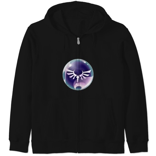 Discover Zelda Spirit Orb Zip Hoodies