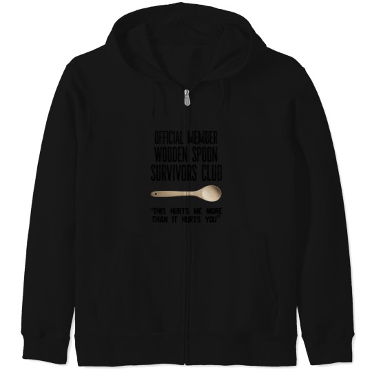 Discover Wooden Spoon Survivors Club (2) Zip Hoodies