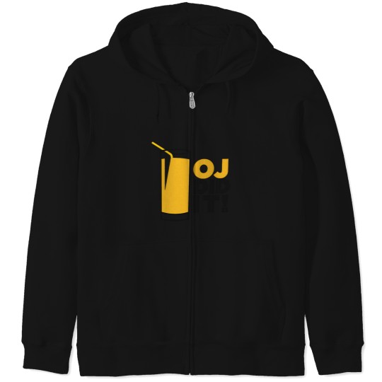 Discover Oj Simpson Did It Funny Orange Juice Tee Zip Hoodies