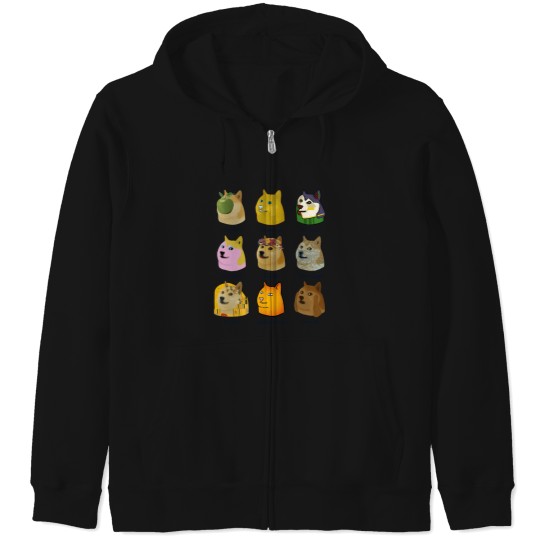 Discover A Brief History of Doge Artists Zip Hoodies