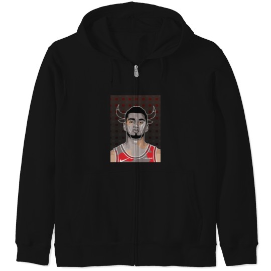 Discover Lavine 8 Illustration Zip Hoodies