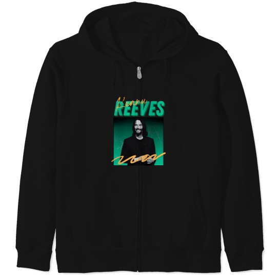 Discover Keanu Reevesoriginal Zip Hoodies