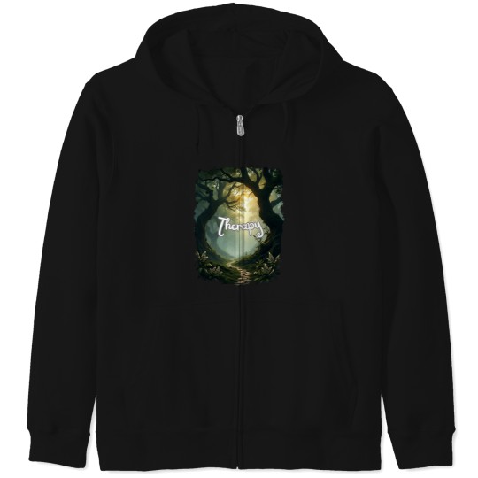 Discover Forest Therapy Zip Hoodies