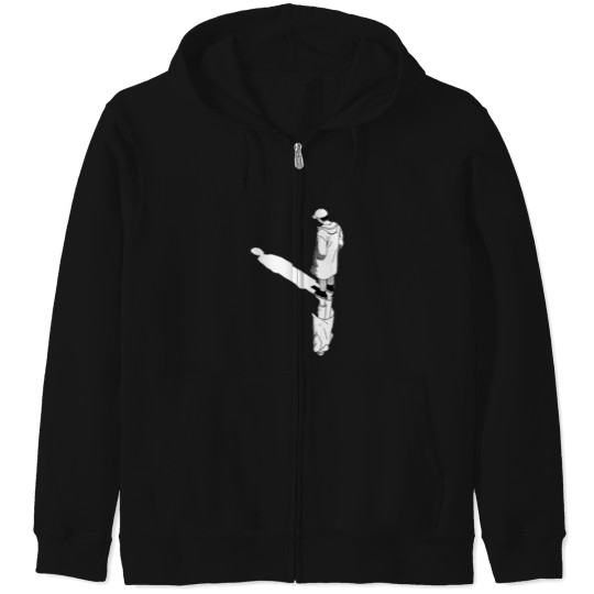 Discover Forever Rain-Mono Classic T-Shirt Zip Hoodies