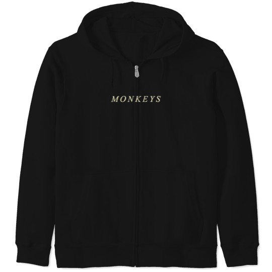 Discover Best Monkeys T-Shirt Zip Hoodies