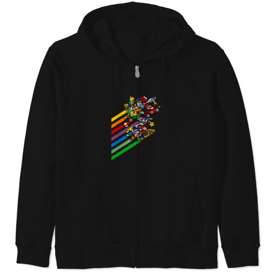 Discover Racing-Streaks T-Shirt Zip Hoodies