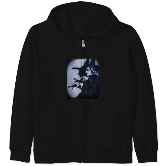 Discover wicked witch Zip Hoodies