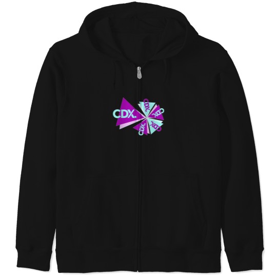 Discover Cdx-Logo-Wedge T-Shirt Zip Hoodies
